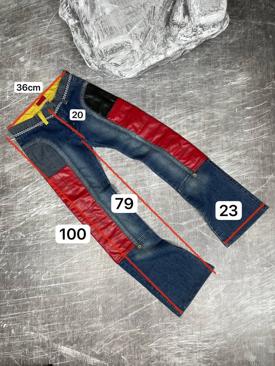 Hysteric Glamour × If Six Was Nine × Japanese Brand Y2K Bootcut Jeans Hysteric Glamour Japanese Style Size 27" / US 4 / IT 40 - 14 Thumbnail