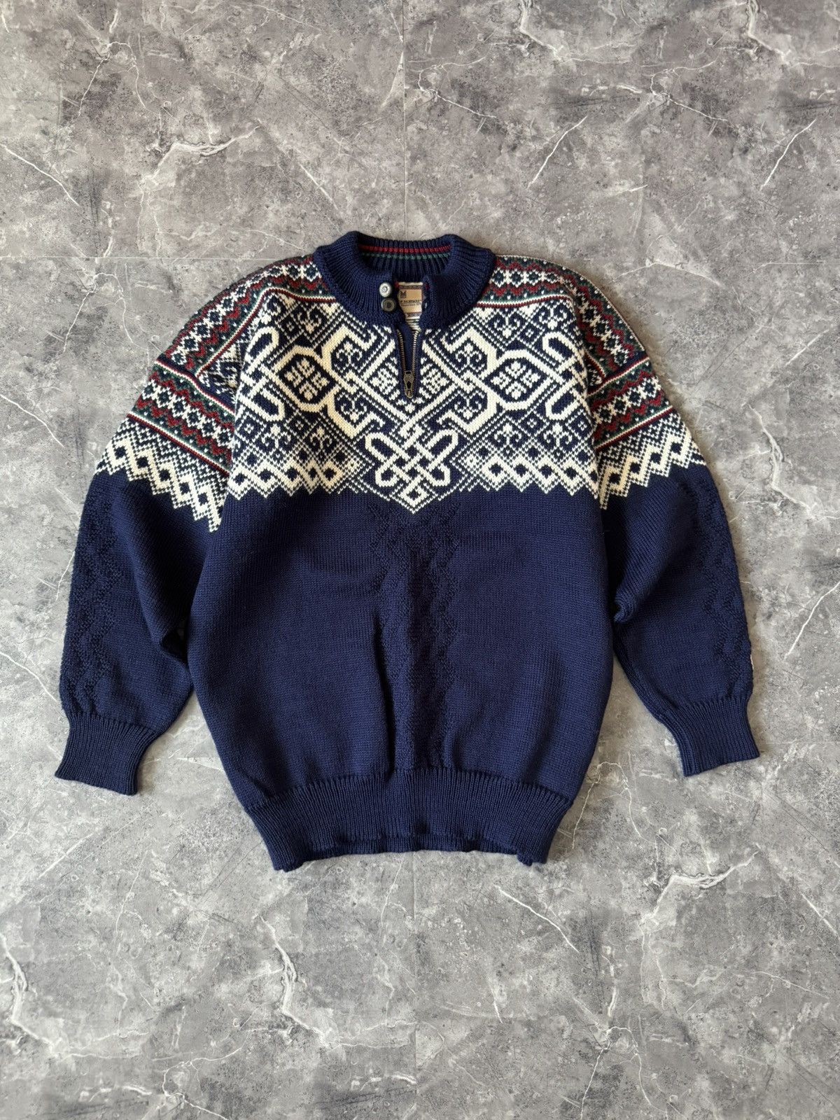 Dale Of Norway Dale Of Norway Sweaters Vintage 90s Italy Luxury RARE Size US XL / EU 56 / 4 - 1 Thumbnail