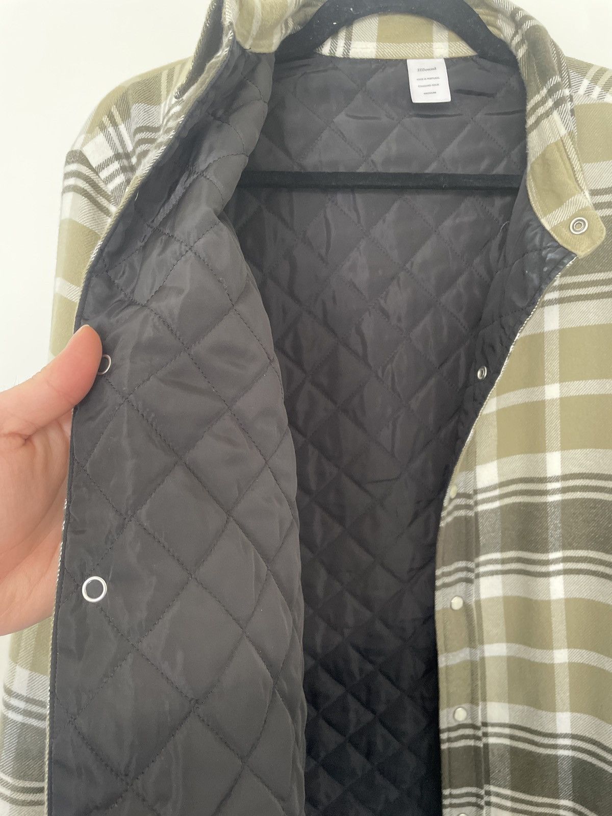 Jjjjound thermal shirt - Olive (M)