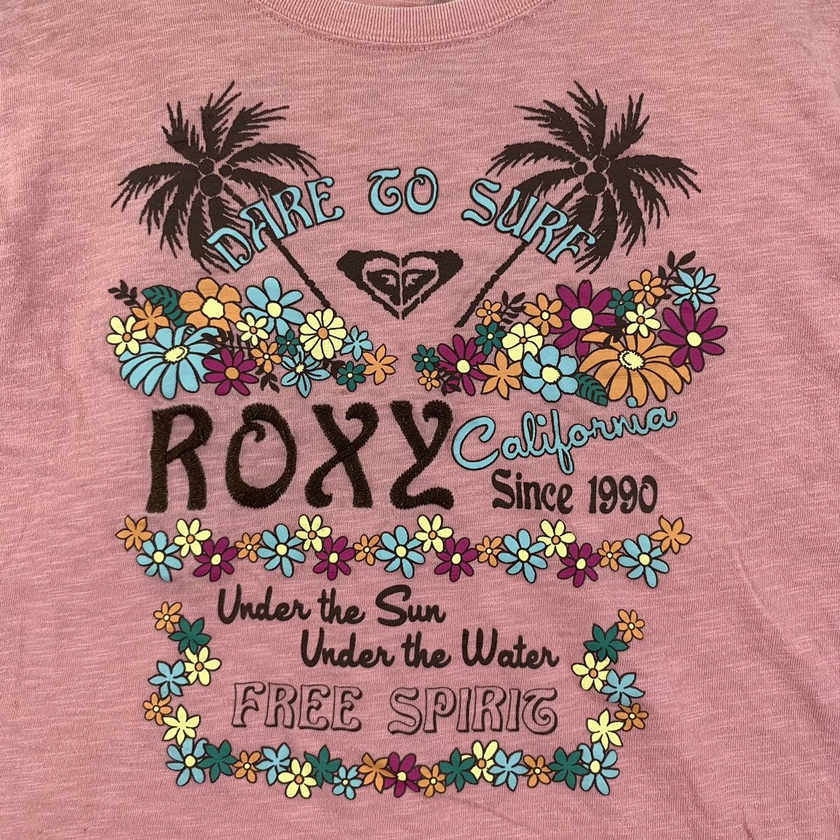 Quiksilver QUIKSILVER ROXY Flowers California Spirit Tee Shirt Size XL / US 12-14 / IT 48-50 - 3 Thumbnail