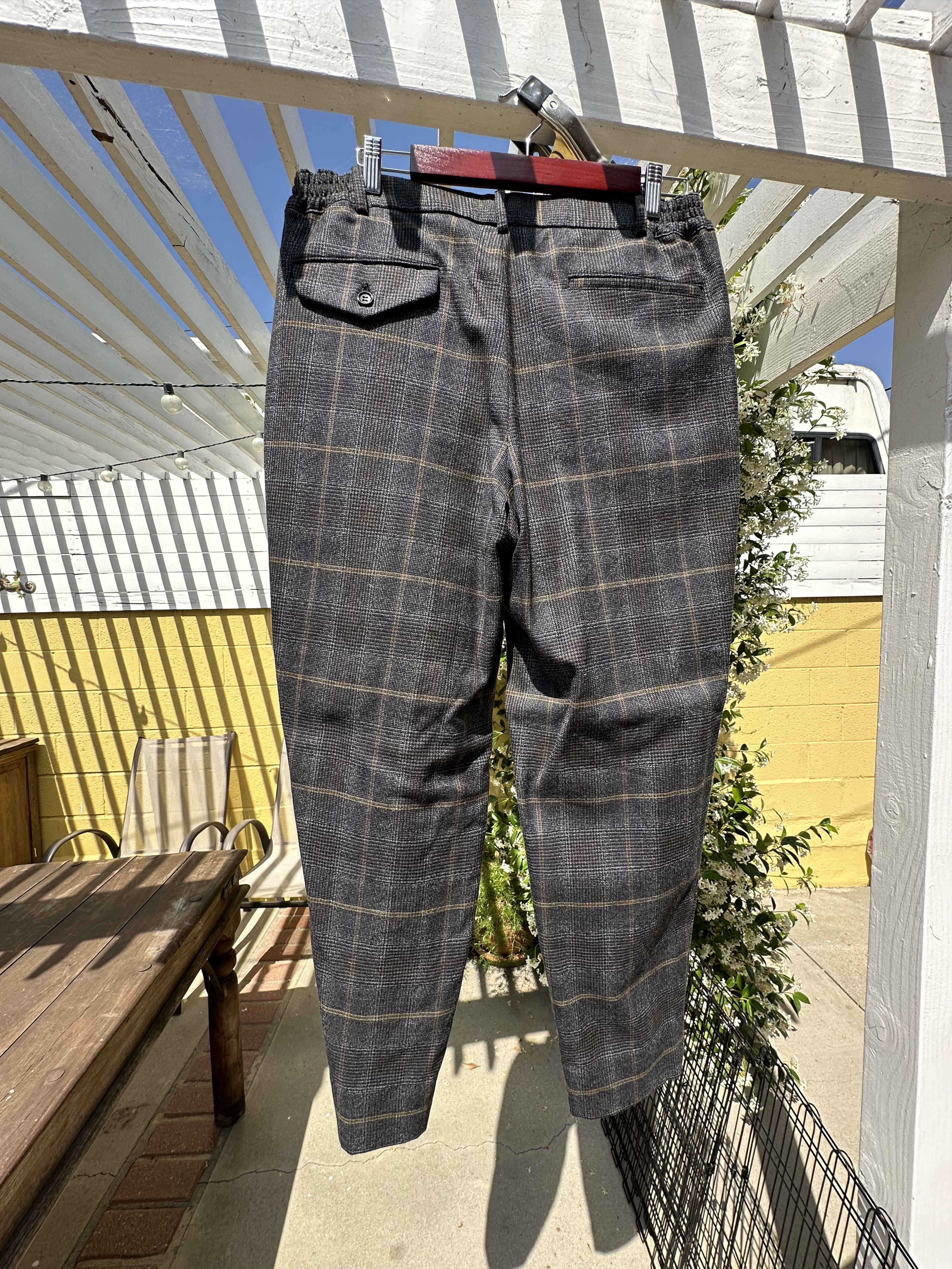 Comme des Garcons Homme Deux Comme des Garcons Homme Deux Glen Check Wool Pants Size US 33 - 2 Thumbnail