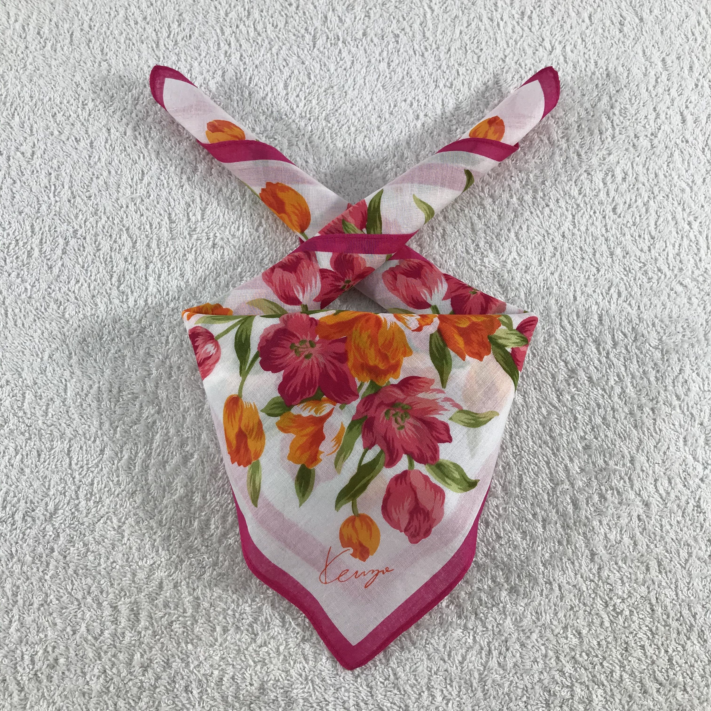 Kenzo × Vintage Kenzo Bandana / Handkerchief / Neckerchief - S266 Size ONE SIZE - 3 Thumbnail