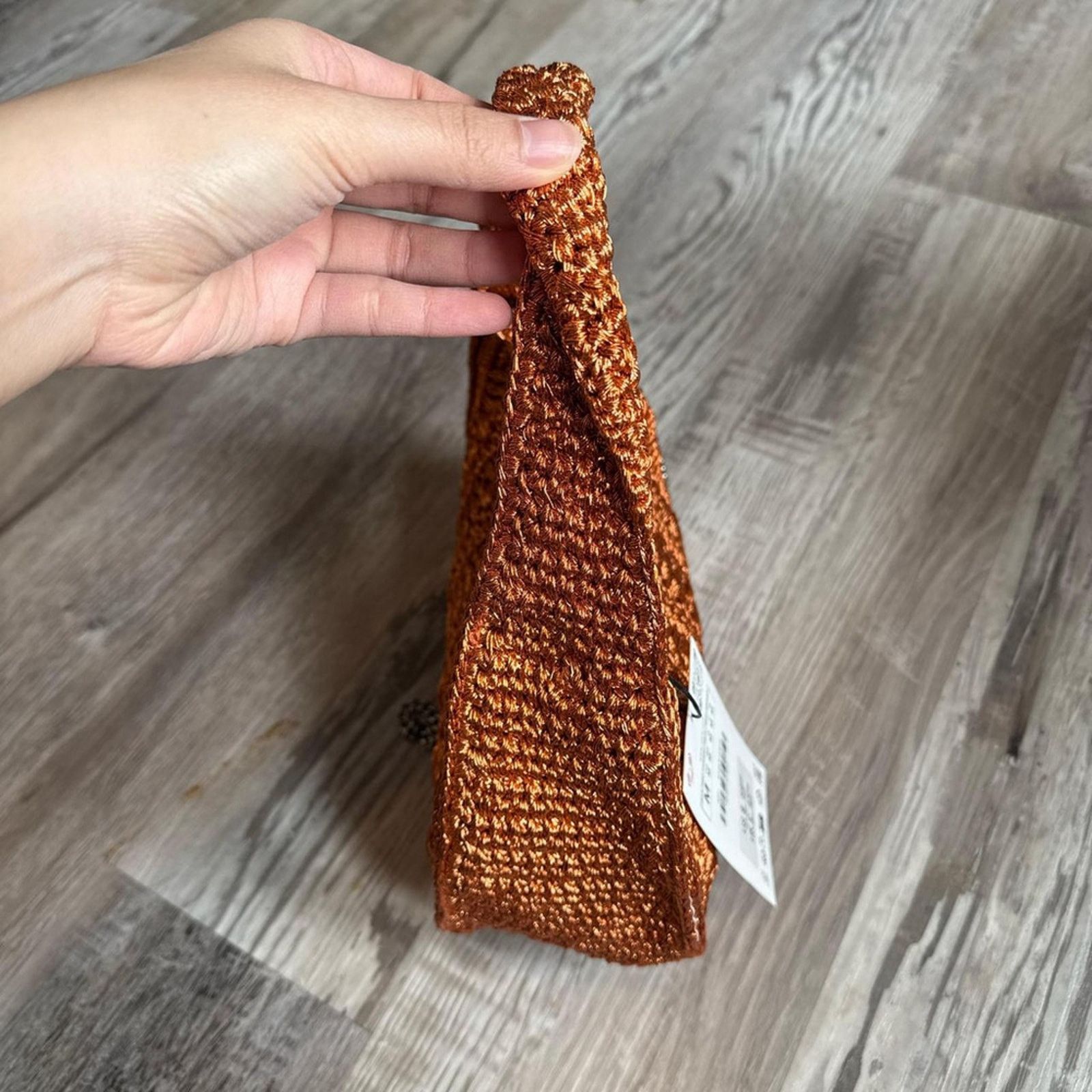 Zara ZARA BRAIDED RHINESTONE WOVEN MINI BAG Size ONE SIZE - 5 Thumbnail