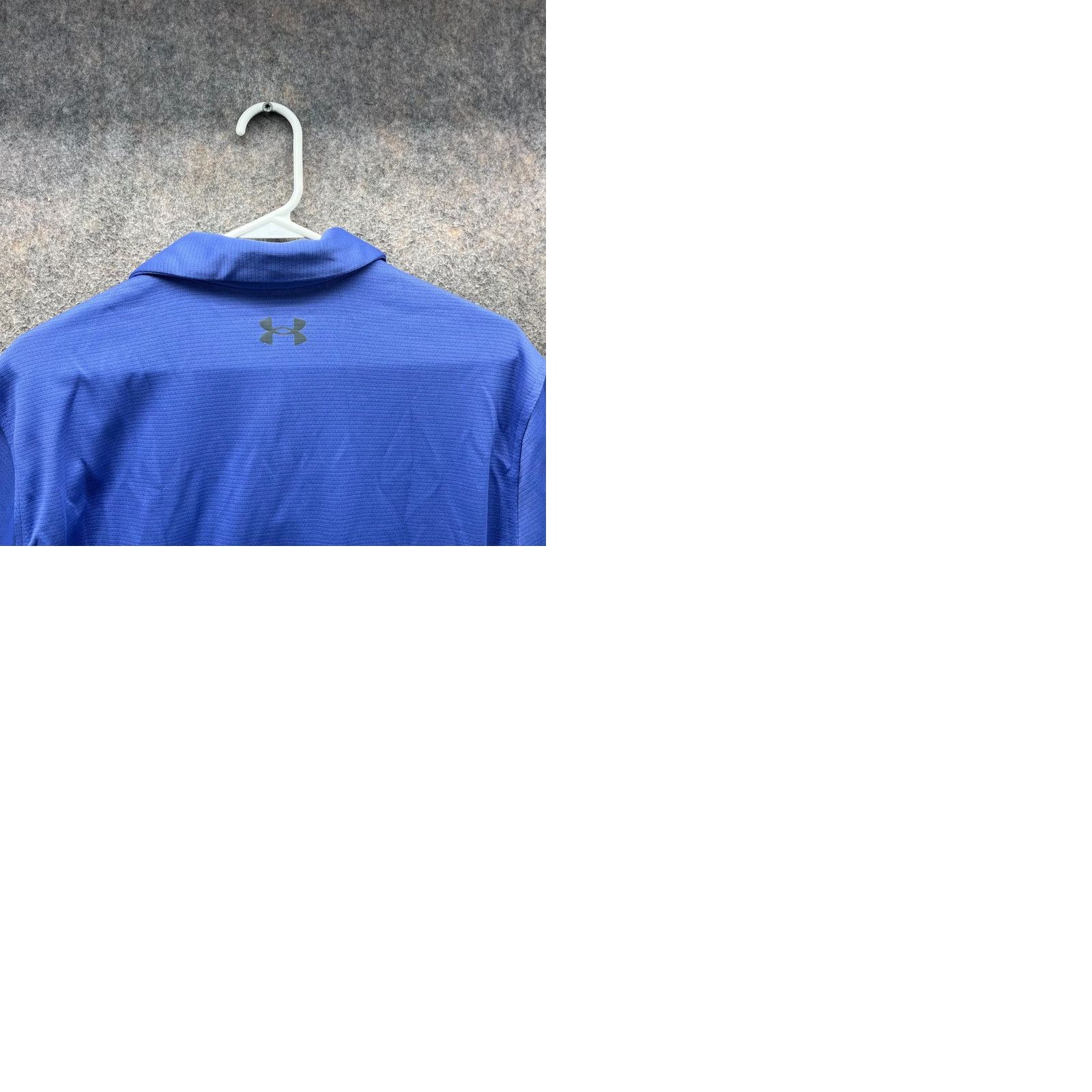 Under Armour Under Armour Polo Shirt Mens Large Blue Loose Fit Preppy Knit Golf Golfer UA Size US L / EU 52-54 / 3 - 9 Thumbnail