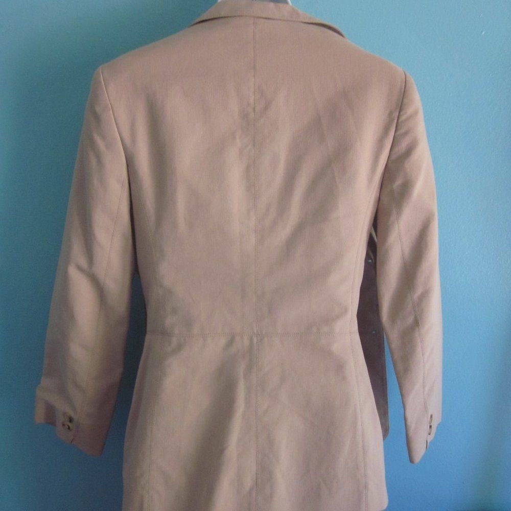 Jaeger Jaeger Summer Cotton Blazer Size 6 Size S / US 4 / IT 40 - 3 Thumbnail