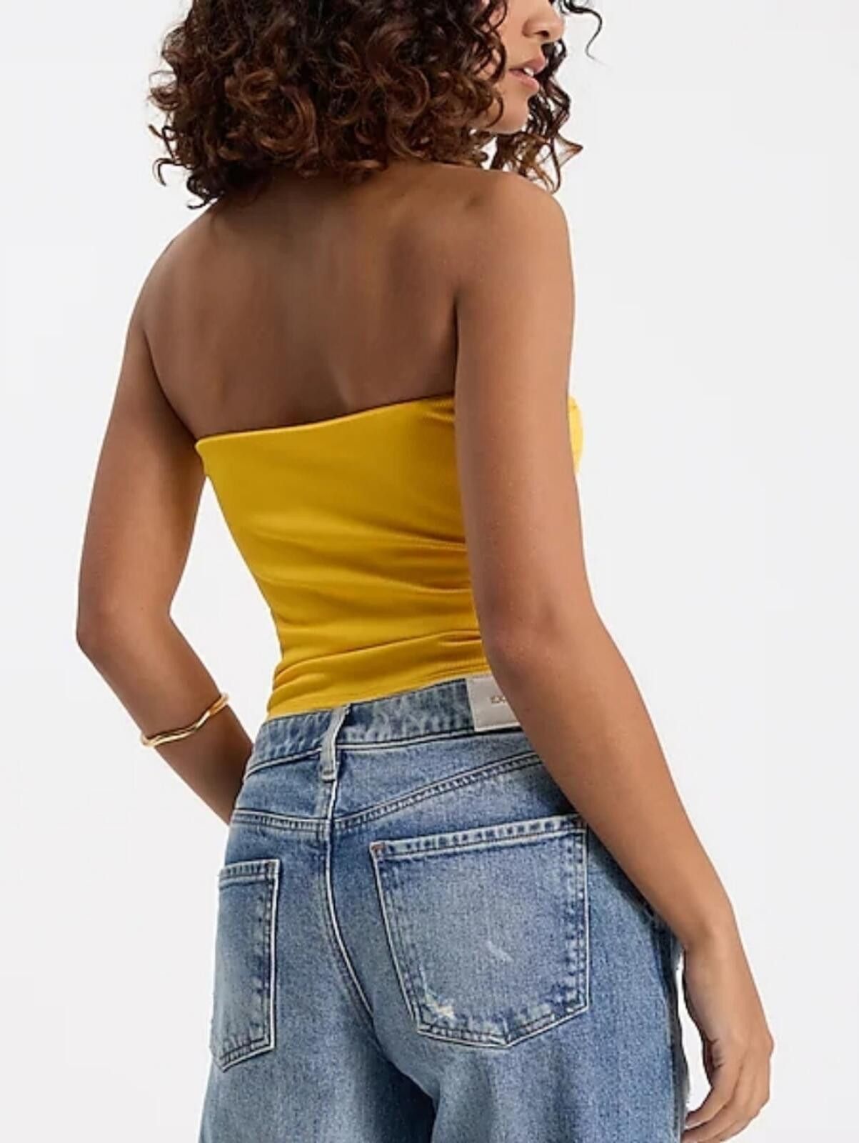 Express Express Body Contour Seamless Ribbed Twist Top-XS Size XS / US 0-2 / IT 36-38 - 2 Thumbnail