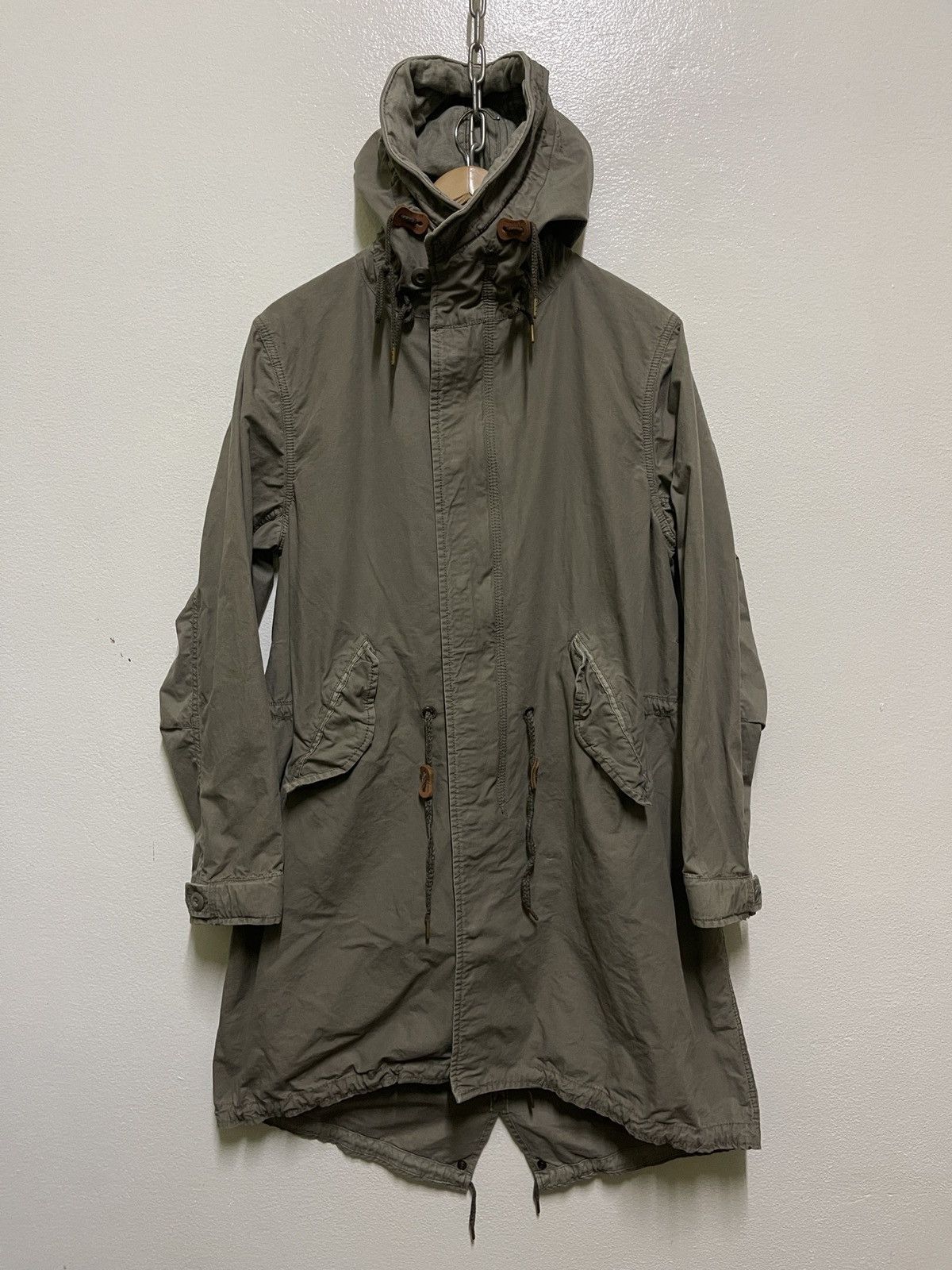 If Six Was Nine GOA Parka Fish Tail Green Army Size US S / EU 44-46 / 1 - 1 Thumbnail