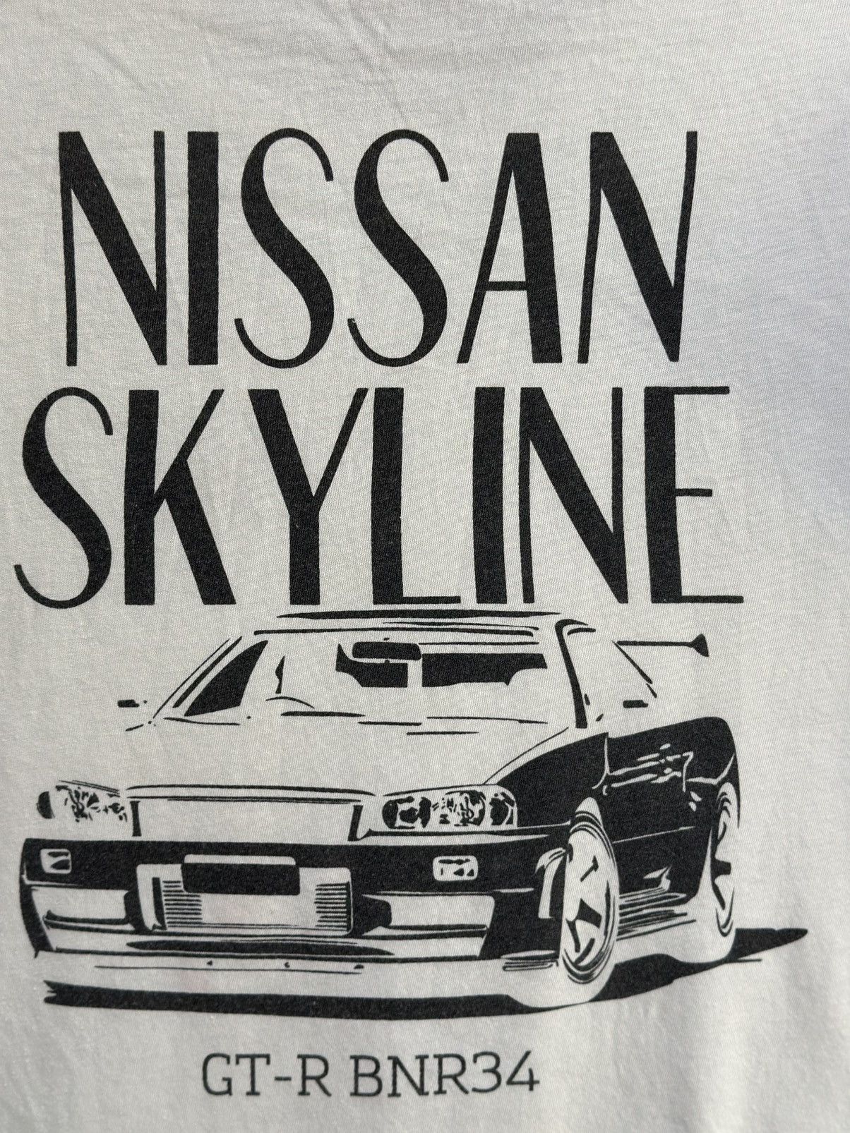 Japanese Brand Vintage Nissan Sklyine GTR Faded Tee Size US M / EU 48-50 / 2 - 7 Thumbnail