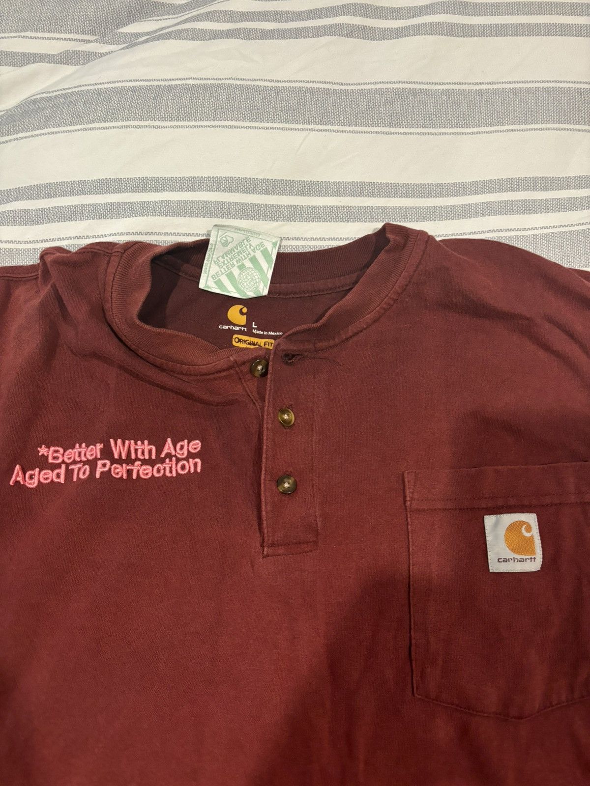 Carhartt Better With Age Carhartt Long Sleeve Shirt Size US L / EU 52-54 / 3 - 2 Thumbnail