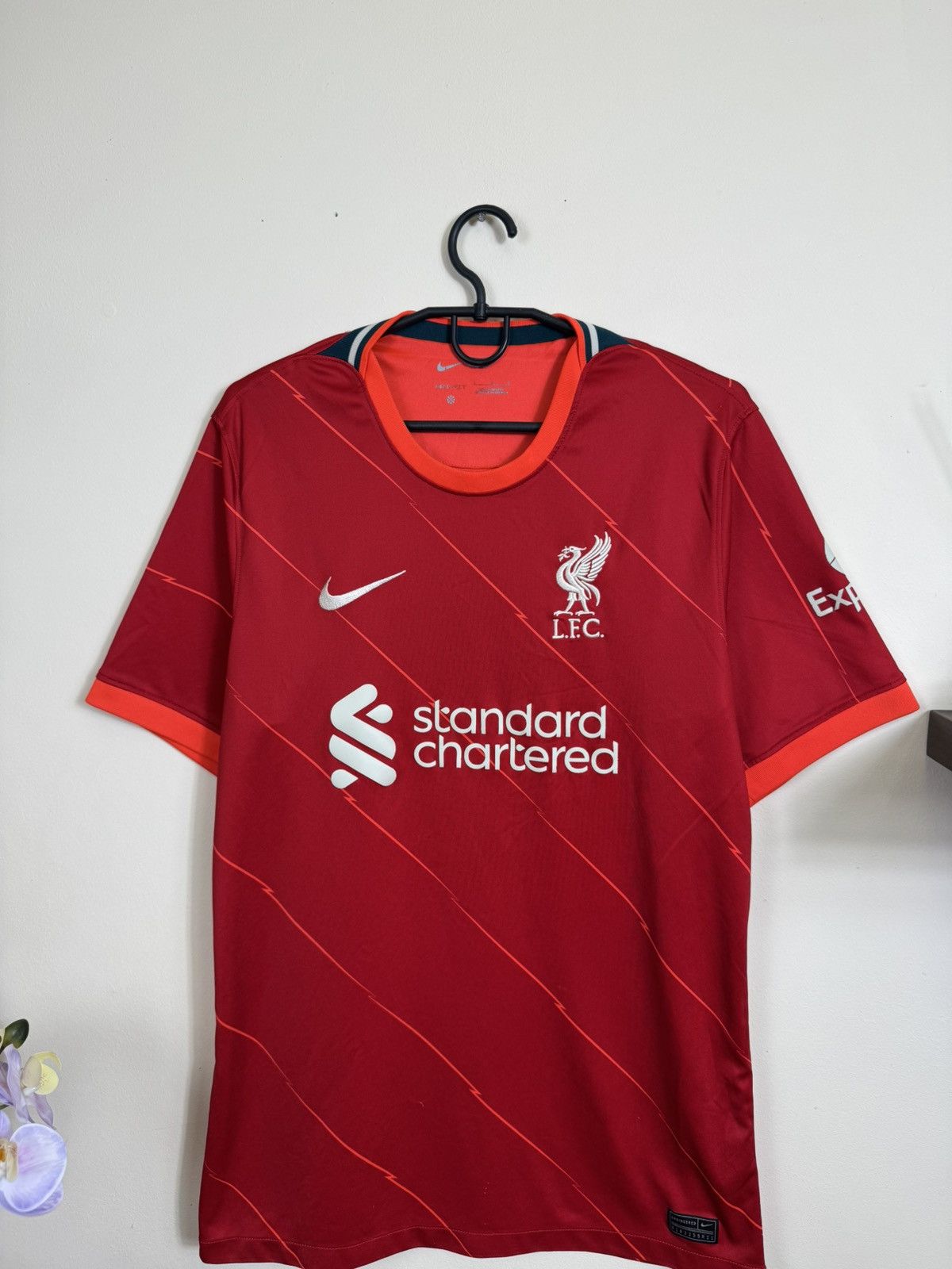Nike Nike Liverpool Jersey 2021-22 #6 Thiago Home Kit Soccer L Size US L / EU 52-54 / 3 - 6 Thumbnail