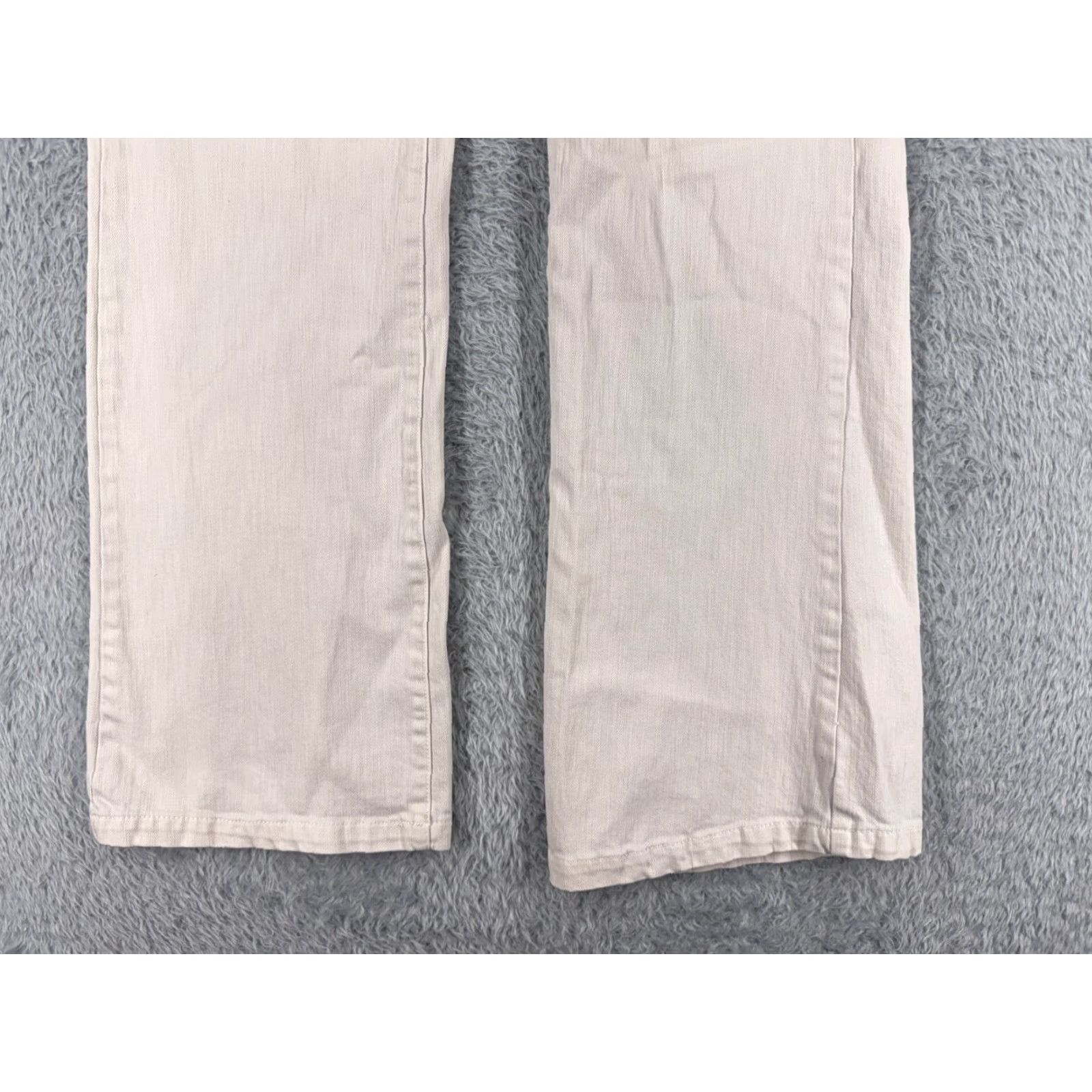 J.Crew Noir Jeans Women 8 Pink Denim Wide Leg Bootcut Low Rise Cotton 31x32 Size 30" / US 8 / IT 44 - 2 Thumbnail