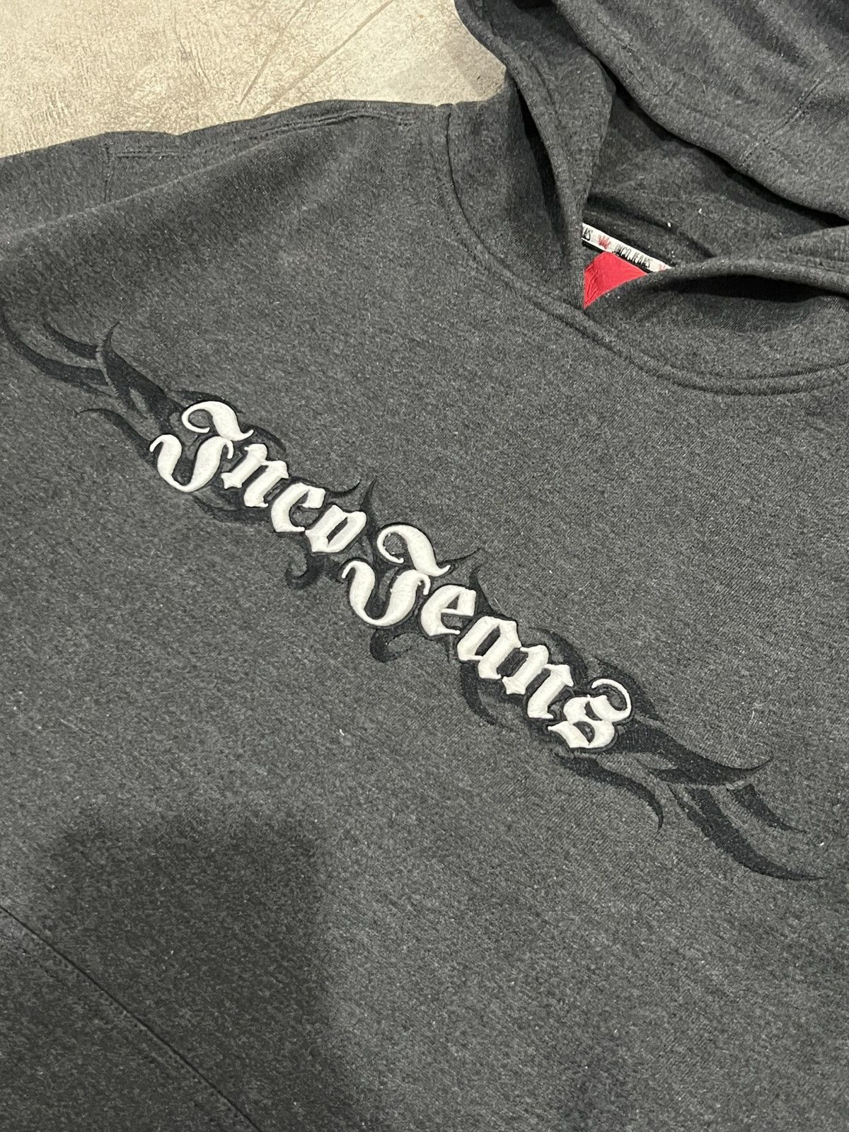 JNCO Vintage Grey Jnco Tribal Hoodie Size US XL / EU 56 / 4 - 2 Thumbnail