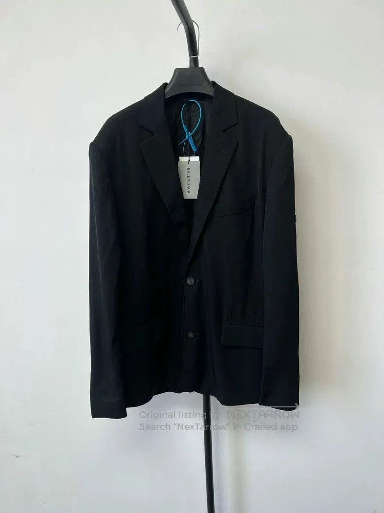 Balenciaga Balenciaga FW21 Washed Blazer Jacket. Size US XS / EU 42 / 0 - 1 Thumbnail