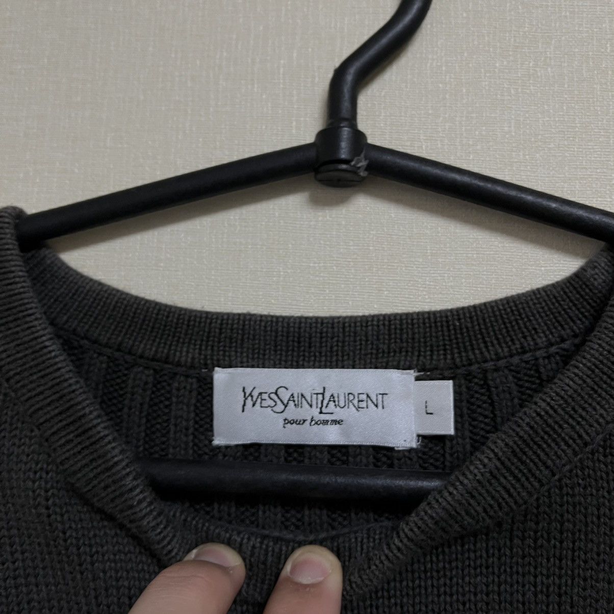Yves Saint Laurent YSL Sweater Knit Yves Saint Laurent Sweater Vintage Faded Size US L / EU 52-54 / 3 - 7 Thumbnail