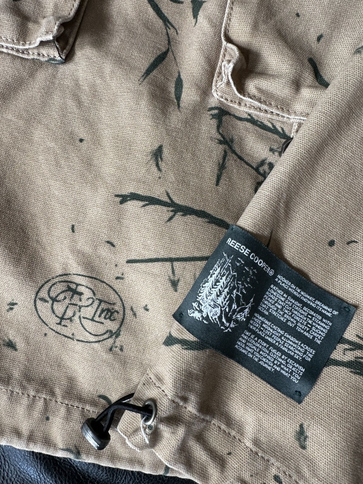 Reese Cooper Reese Cooper Brushed Cotton Canvas Forest Print Anorak Size US S / EU 44-46 / 1 - 5 Thumbnail
