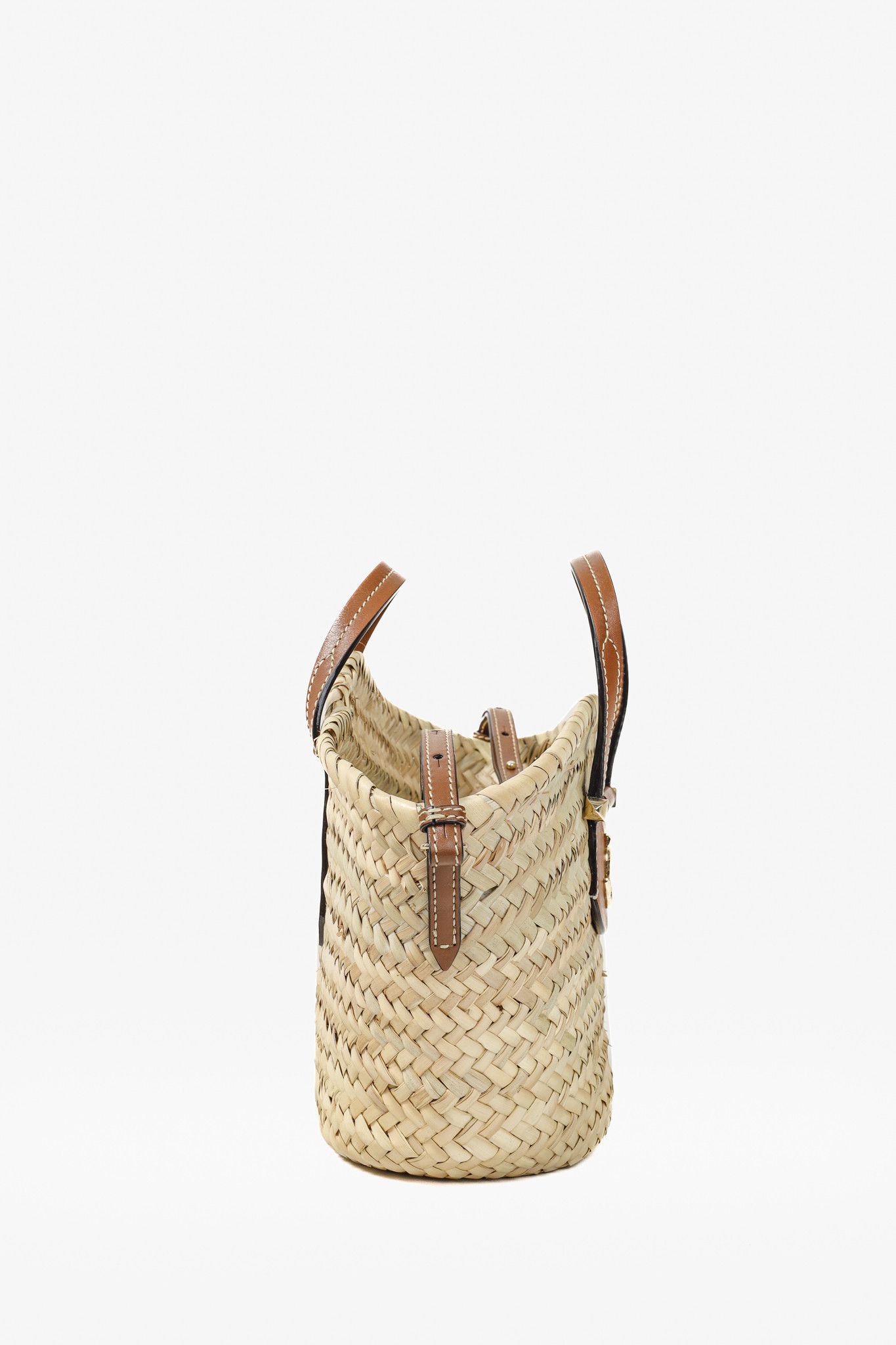 Jimmy Choo Jimmy Choo Macy Small Raffia Cross-Body Tote Bag Size ONE SIZE - 3 Thumbnail