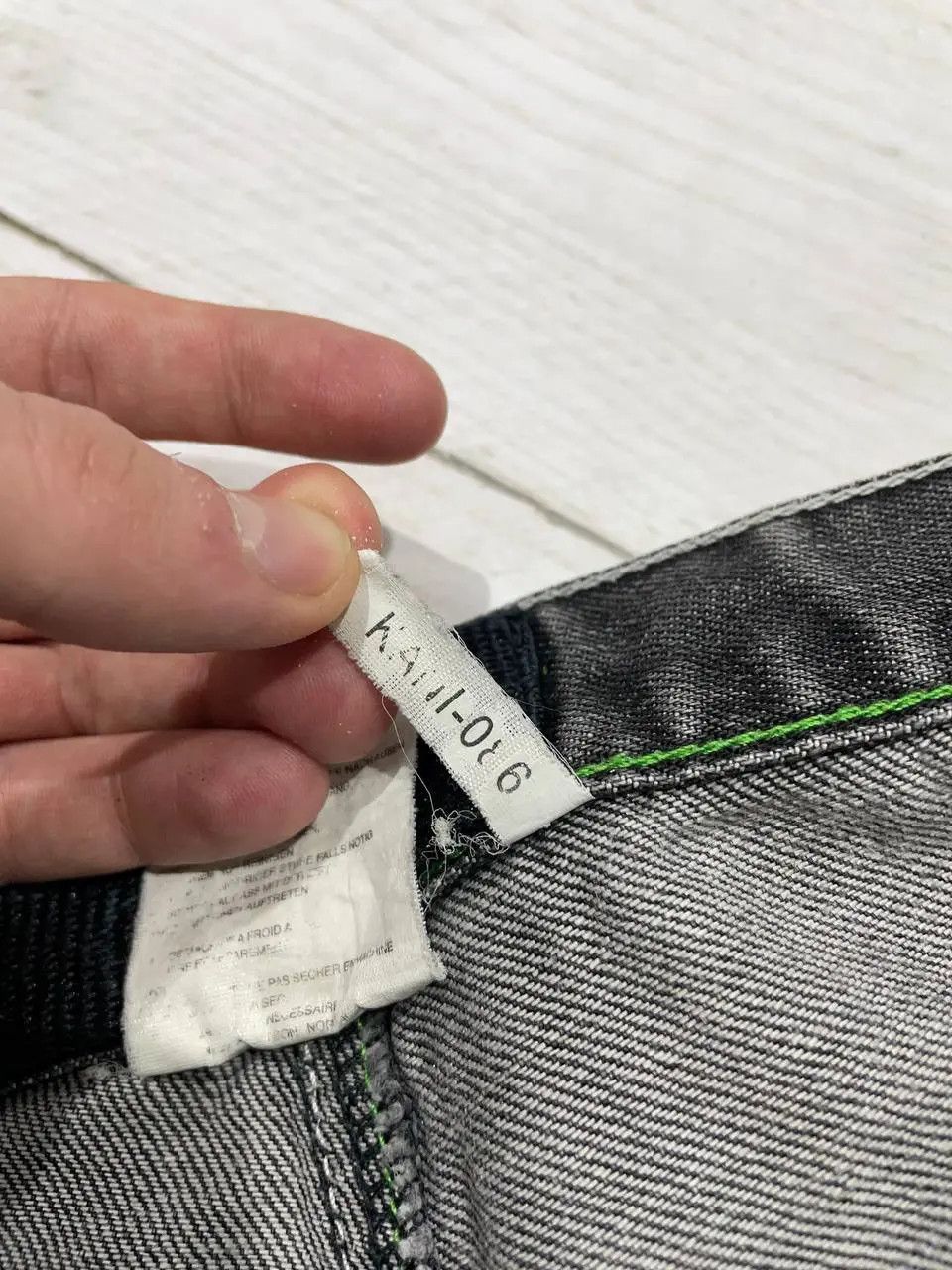 Karl Kani Vintage Karl Kani Denim Jeans 90s Baggy Rap Big Logo Y2K Size US 36 / EU 52 - 11 Thumbnail