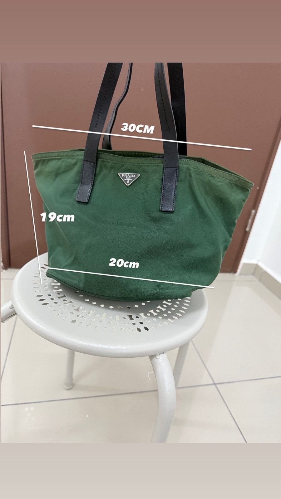 Prada Vintage Prada Nylon Small Totes Bag Size ONE SIZE - 8 Thumbnail