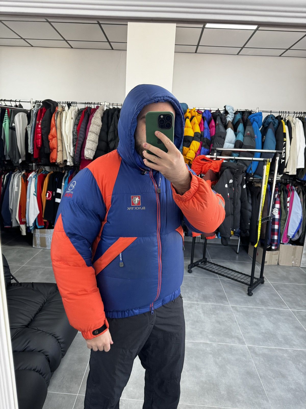 BLACKYAK Black Yak Men Extreme Peak Down Blue Jacket Size 100/M/L Size US M / EU 48-50 / 2 - 3 Thumbnail