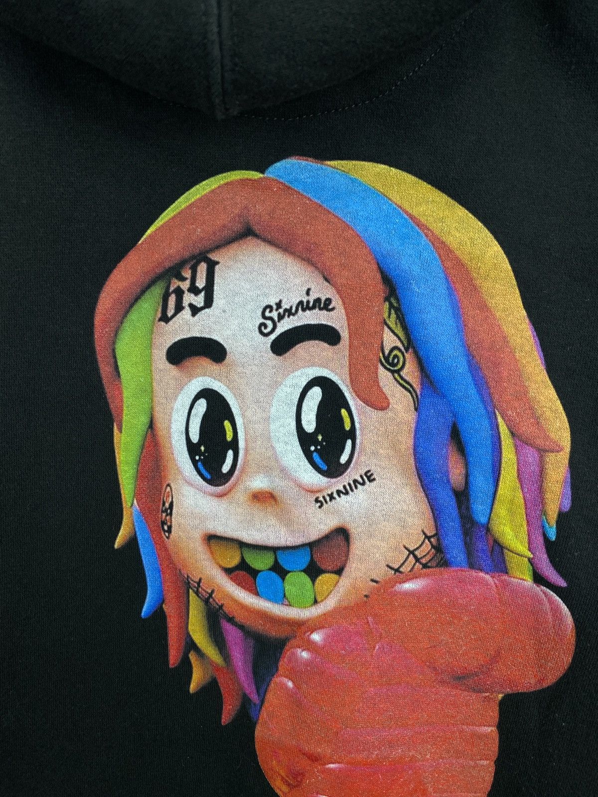 🇺🇸 69 6ix9ine Rap Y2K Hoodie XXXTENTACION Travis Scott Style