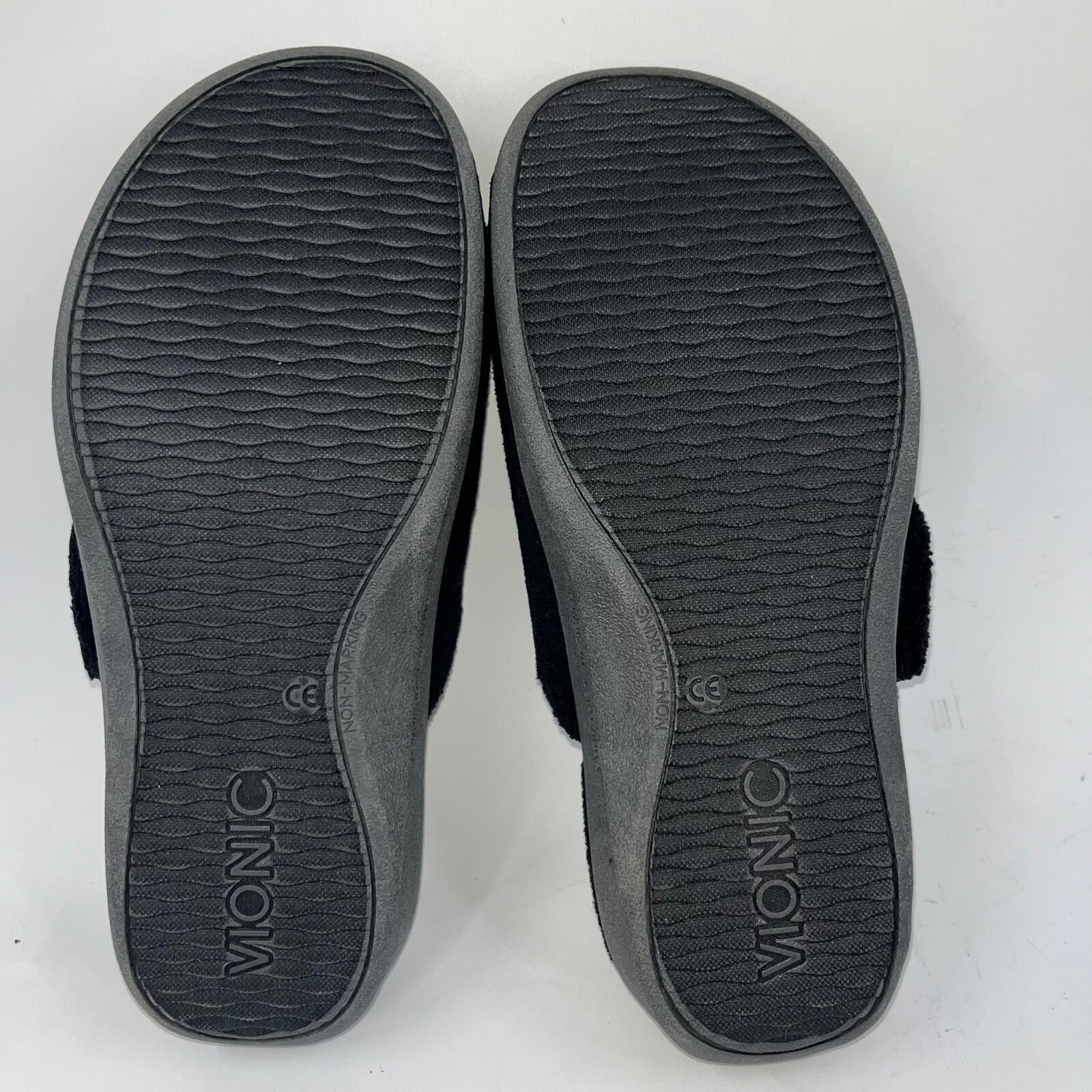 Vionic VIONIC GEMMA MULE BLACK COMFORTABLE TERRYCLOTH SLIPPER SIZE9 Size US 9 / IT 39 - 5 Thumbnail