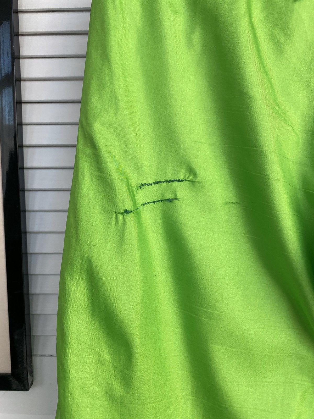 Puma × Vintage Vintage 90s Puma Track Retro Pants in Neon Green Y2K Joggers Size US 32 / EU 48 - 9 Thumbnail