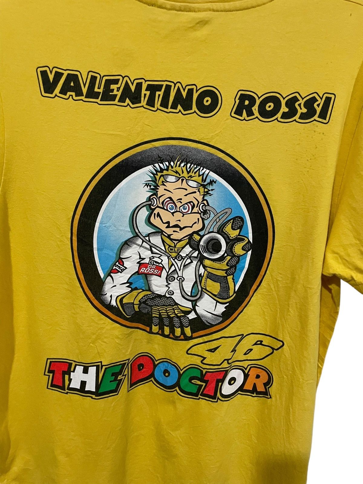 Yamaha VTG '01-02 Valentino Rossi Vale 46 The Doctor Moto GP Tee Size US M / EU 48-50 / 2 - 8 Thumbnail