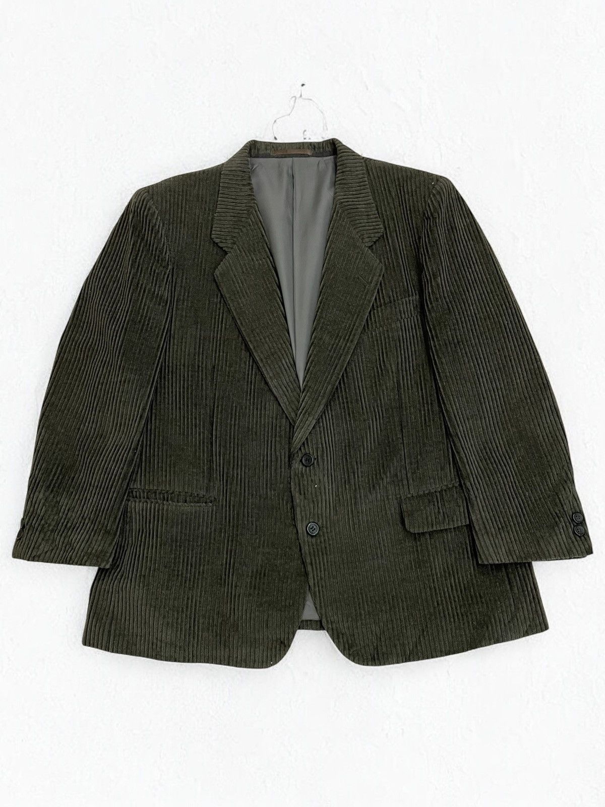 Designer Due Nuovo Antonio Italian Designer Curduroy Blazer Size 34S - 1 Thumbnail