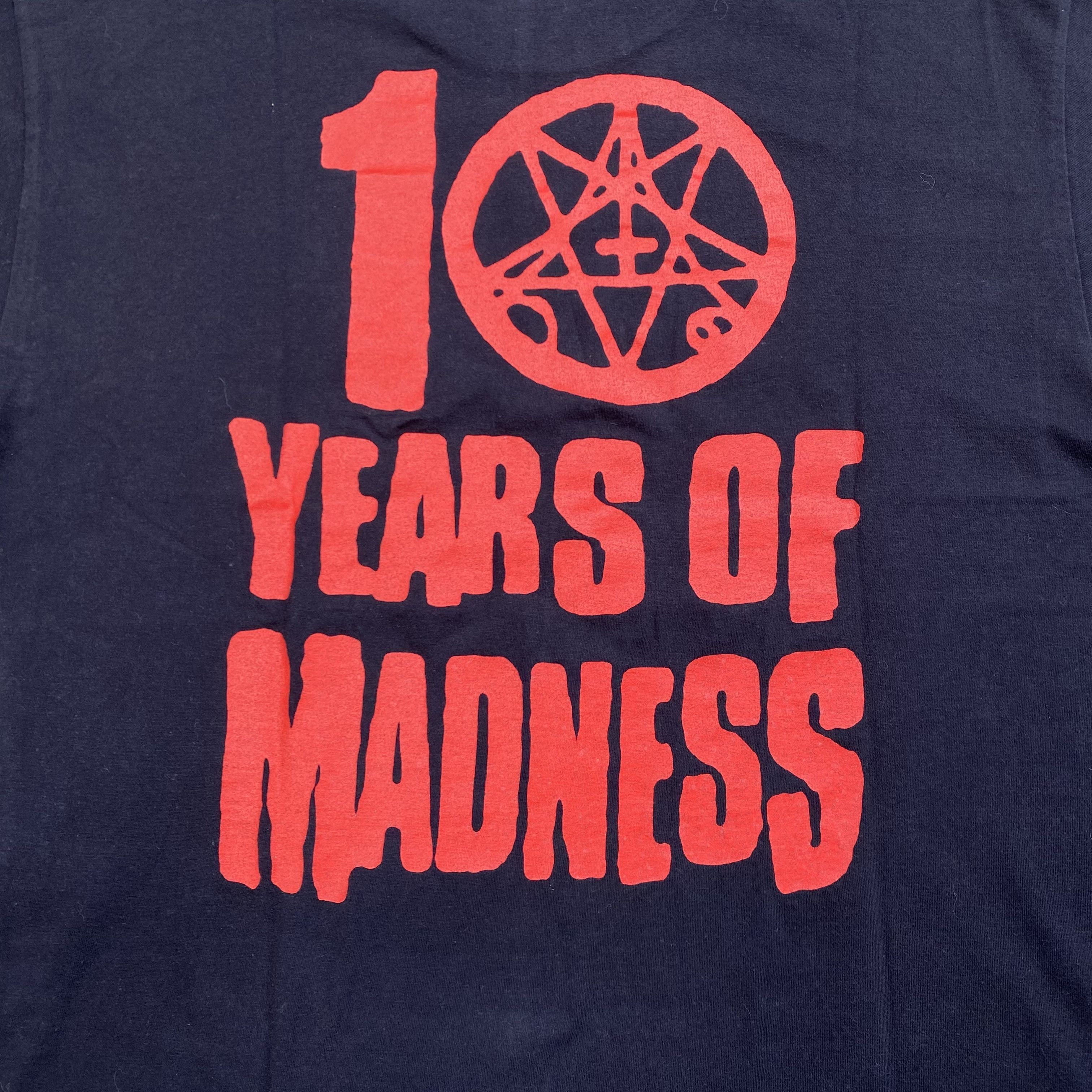 Vintage Vintage Morbid Angel 10 Years Of Madness Band T-Shirt Size US XL / EU 56 / 4 - 11 Thumbnail