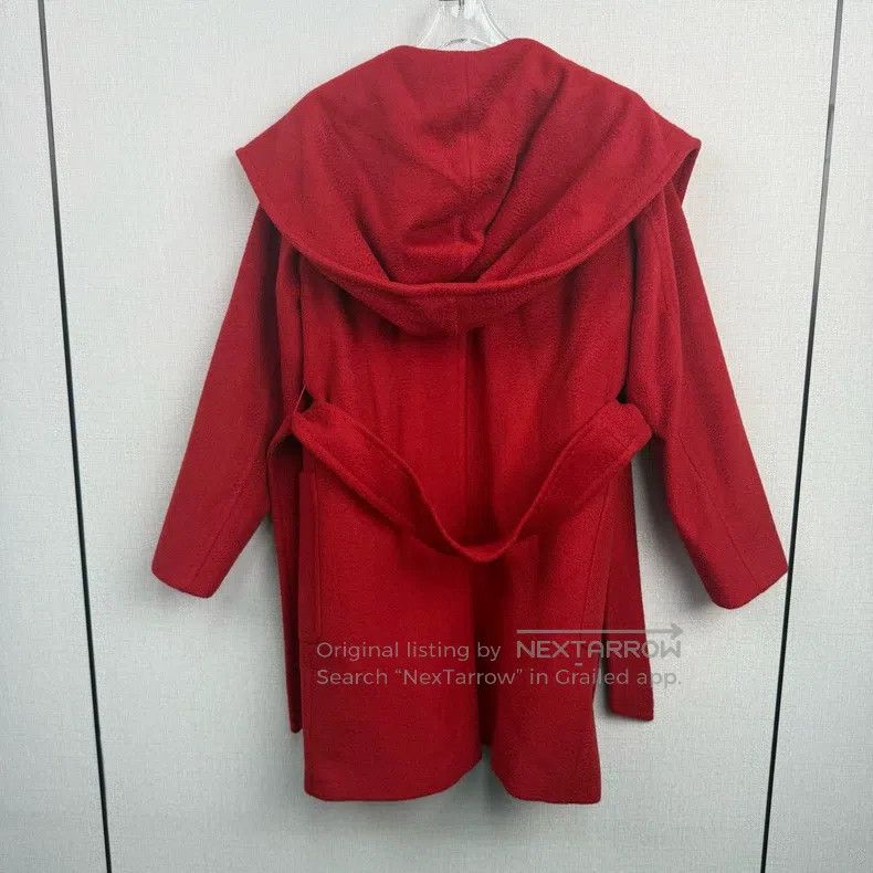 Max Mara Max Mara Red Overcoat Size XXS / US 00 / IT 34 - 5 Thumbnail