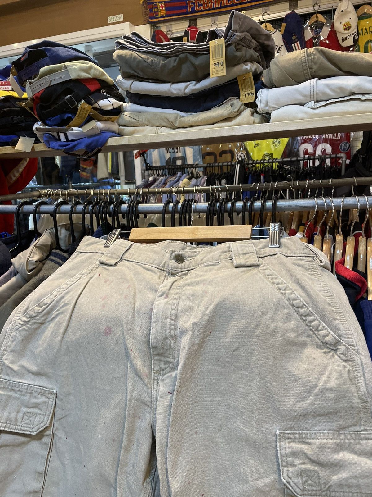 Carhartt Vintage Carhartt Carpenter Shorts Size US 36 / EU 52 - 3 Thumbnail