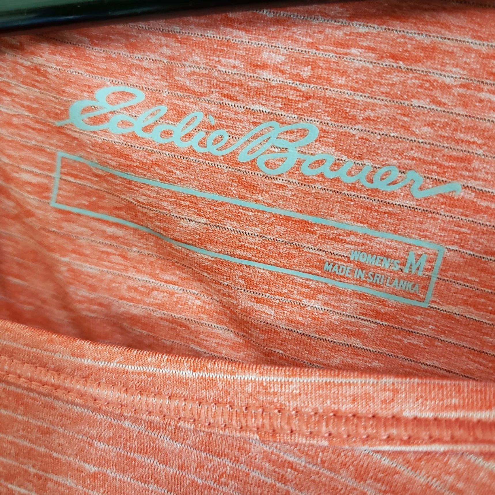 Eddie Bauer Eddie Bauer Top Womens Sz Medium Red Stripe Short Sleeve Scoop Neck Size M / US 6-8 / IT 42-44 - 6 Thumbnail
