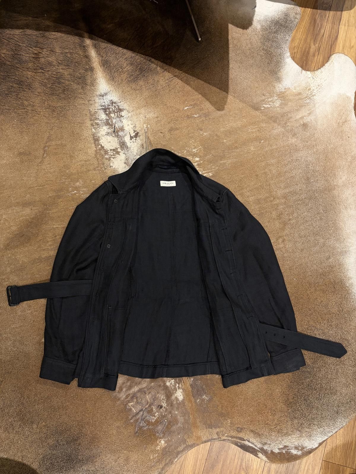 Dries Van Noten Dries Van Noten Belted Safari Jacket Size US M / EU 48-50 / 2 - 4 Thumbnail