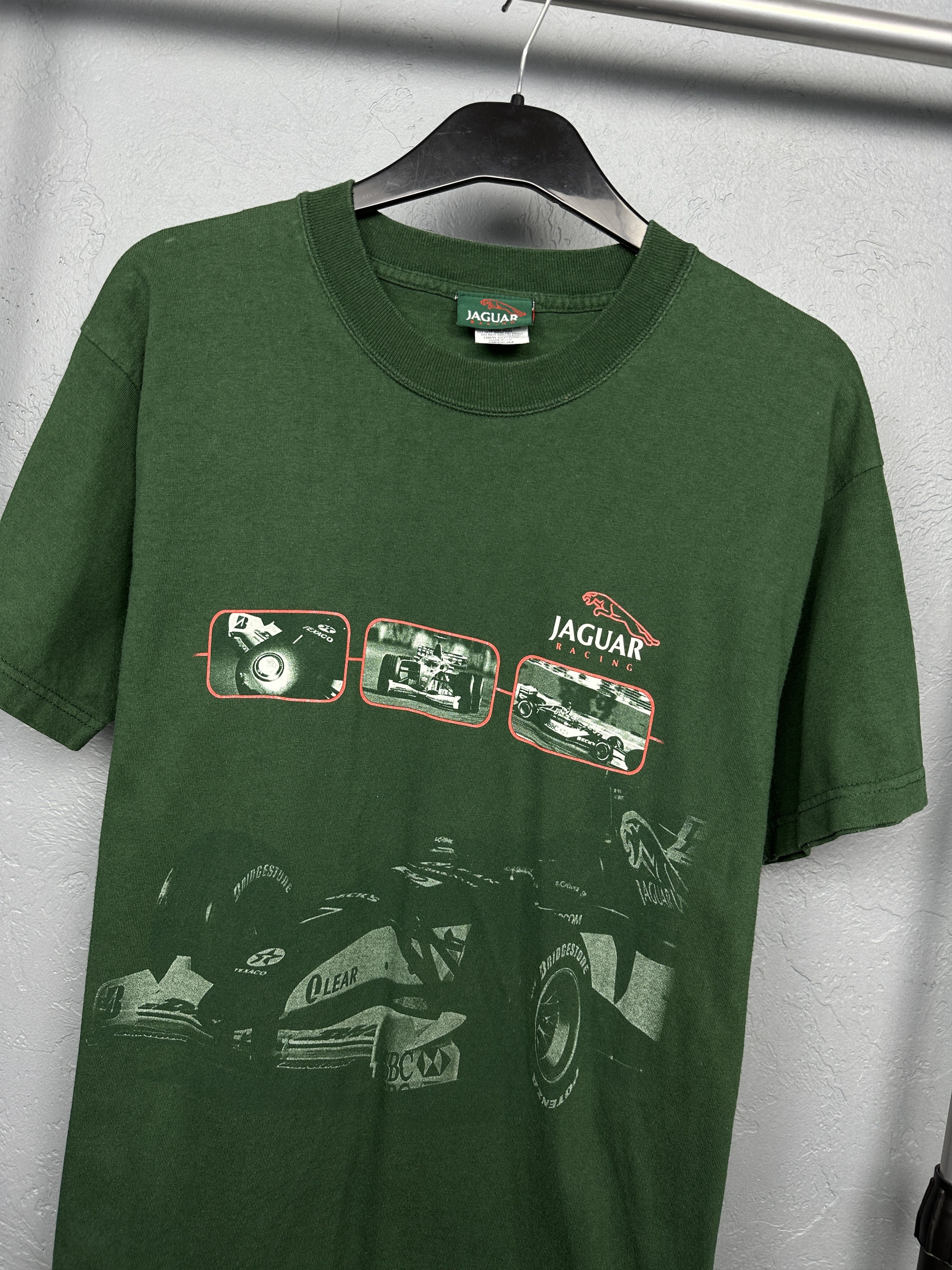 Other Jaguar Racing Team 90s Vintage Mens T-Shirt Size US M / EU 48-50 / 2 - 2 Thumbnail