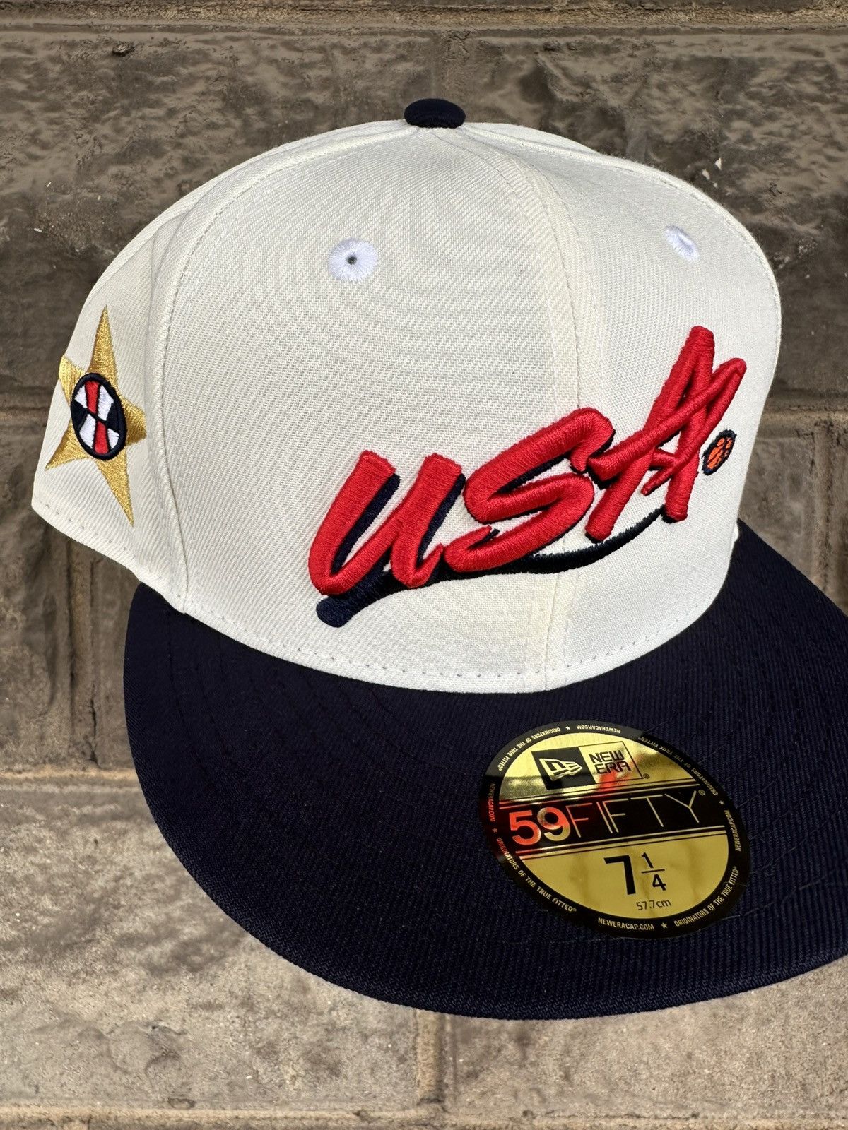 Born X Raised × NBA × New Era 7 1/4 USA BASKETBALL DREAM TEAM JERSEY ATLANTA 1996 Size ONE SIZE - 1 Thumbnail