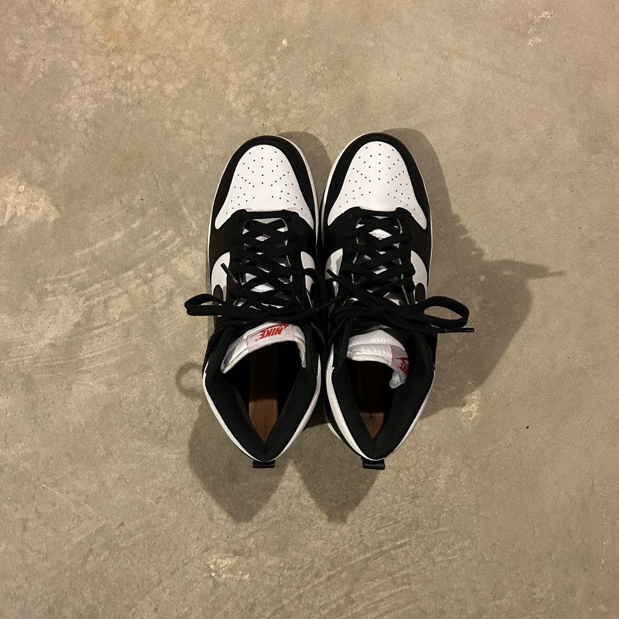 Japanese Brand × Nike Nike Dunk High Panda Black/White 2021 US 8.5 Size US 8.5 / EU 41-42 - 8 Thumbnail
