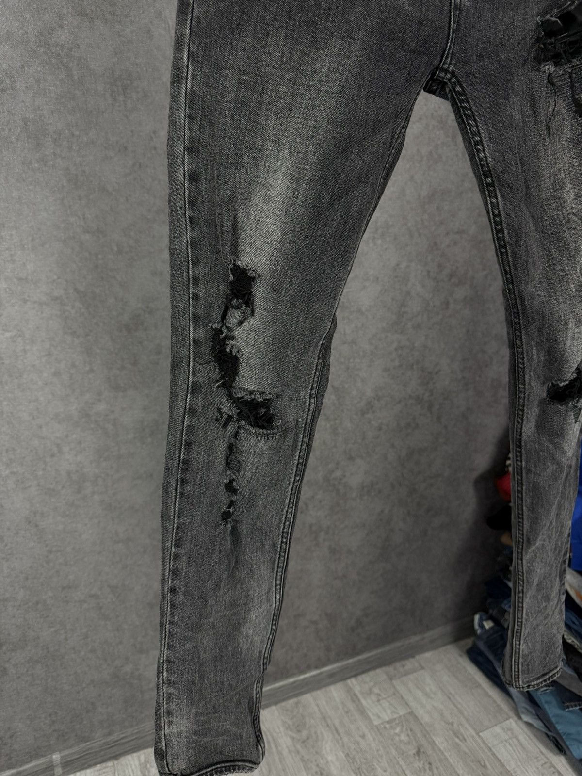Ksubi Ksubi Japanese designer distressed denim jeans Size US 31 - 4 Thumbnail