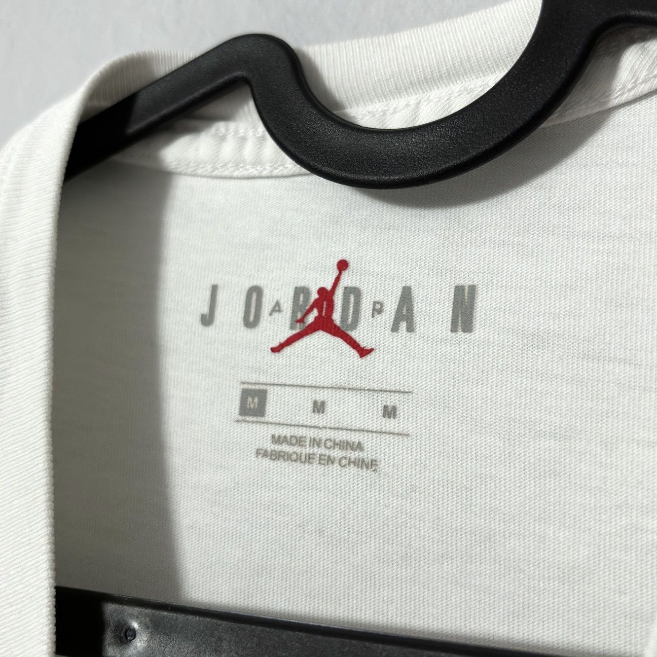 Jordan Brand × Nike PSG Paris Nike Jordan Men SS White Logo Tee Shirt Top Kit Size US M / EU 48-50 / 2 - 6 Thumbnail