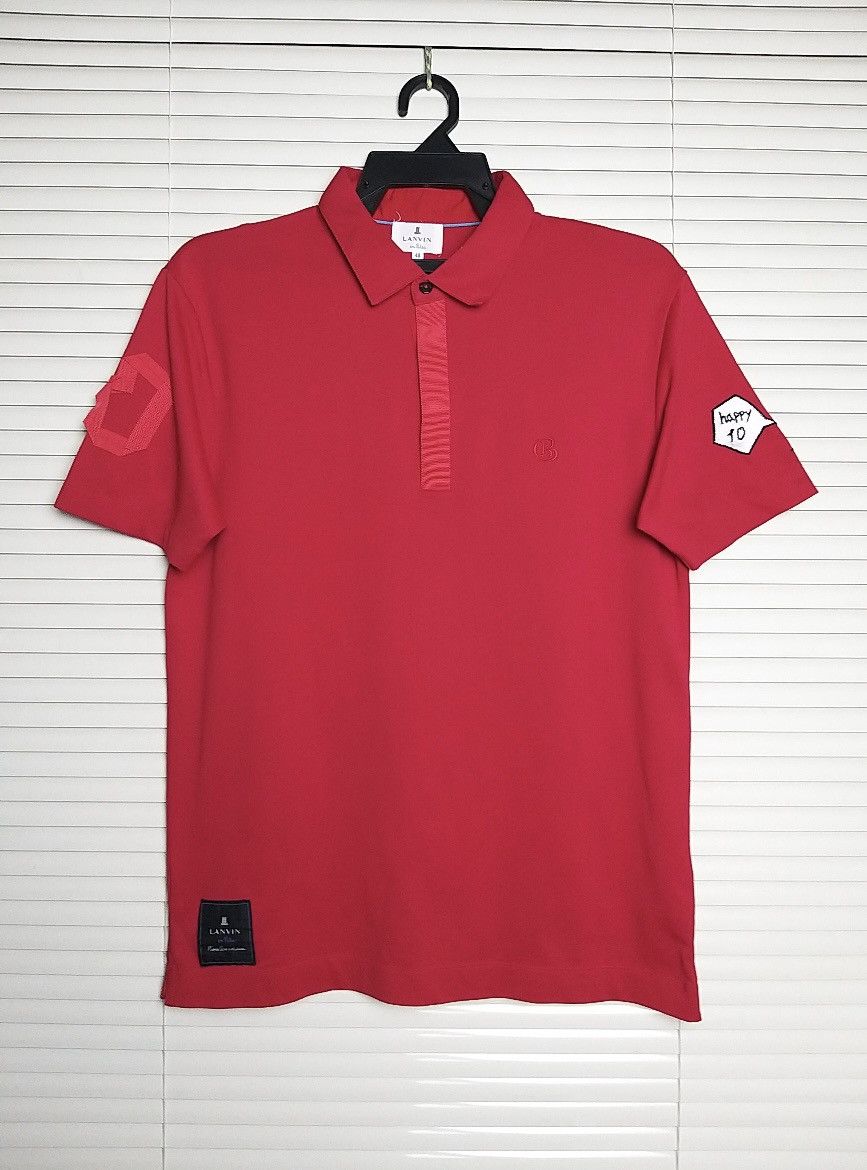 Lanvin AUTHENTIC LANVIN EN BLUE 10TH ANNIVERSARY POLO SHIRT Size US M / EU 48-50 / 2 - 1 Thumbnail