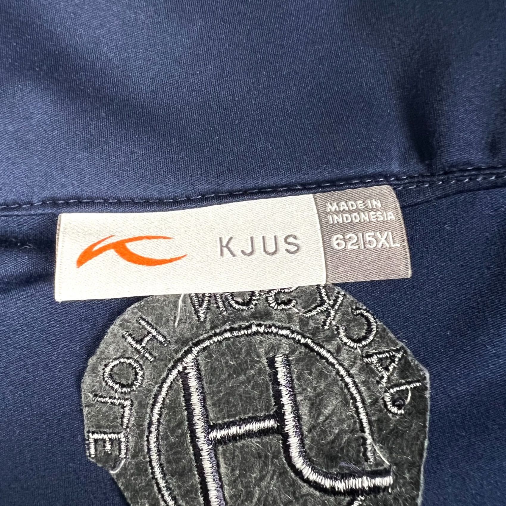 KJUS KJUS Vest Golf Windbreaker Blue 5XL Performance Full Zip Jacket Men Size US XXL / EU 58 / 5 - 4 Thumbnail