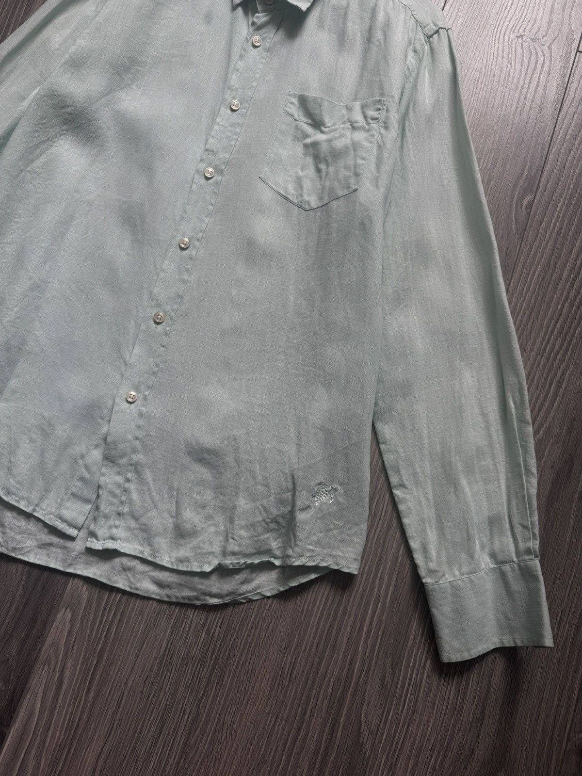 Vilebrequin Vilebrequin Linen Shirt with Logo M Size US M / EU 48-50 / 2 - 2 Thumbnail