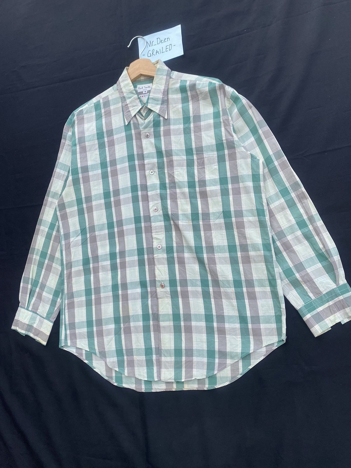 Paul Smith Rare Vintage Paul Smith Checkered Buttons Up Shirt Size US M / EU 48-50 / 2 - 3 Thumbnail