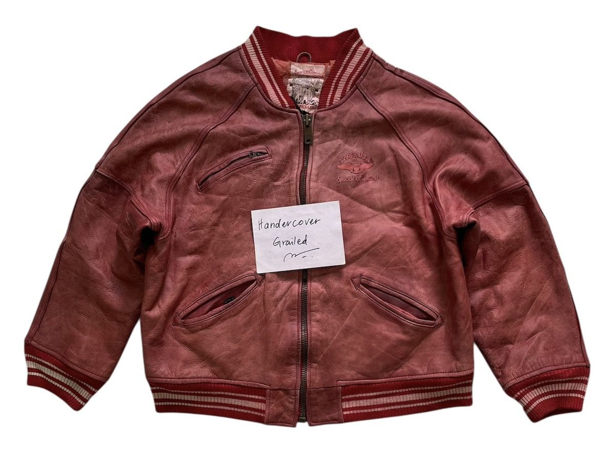 Avirex Vintage Avirex Usa Leather Jacket Size US M / EU 48-50 / 2 - 2 Thumbnail