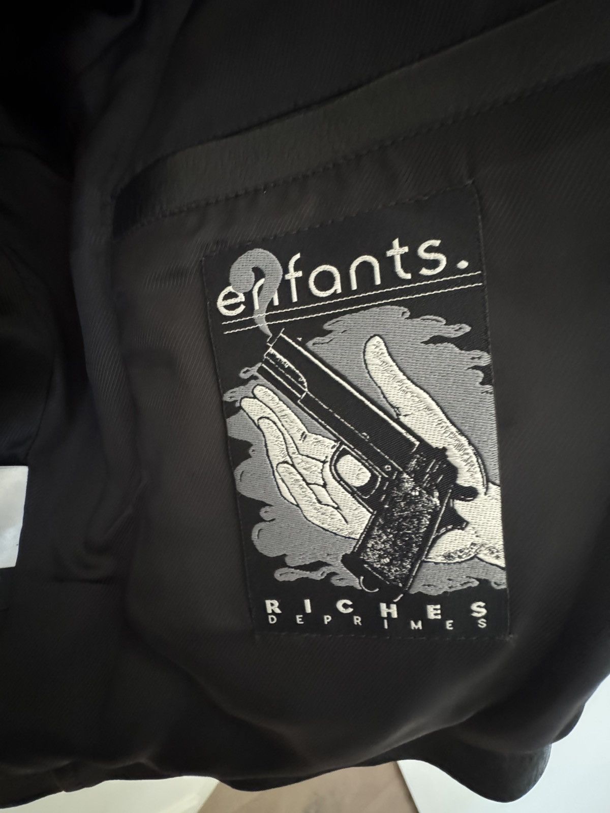 Enfants Riches Deprimes Enfants Riches Déprimés Leather Jacket Black XL Size US XL / EU 56 / 4 - 10 Thumbnail