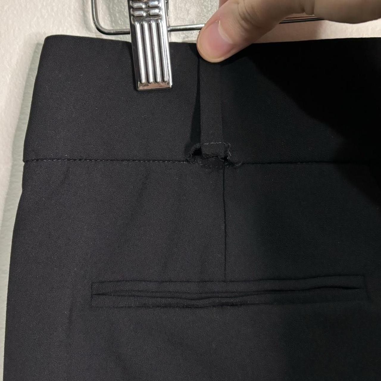 Hugo Boss × Vintage Vintage Y2K Hugo Boss Black Wool Slim Fit Dress Pants Size 27" / US 4 / IT 40 - 10 Thumbnail