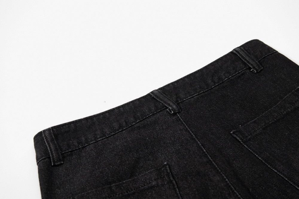 Jean Men's multi-pocket workwear ripped washed jeans Size US 32 / EU 48 - 4 Thumbnail