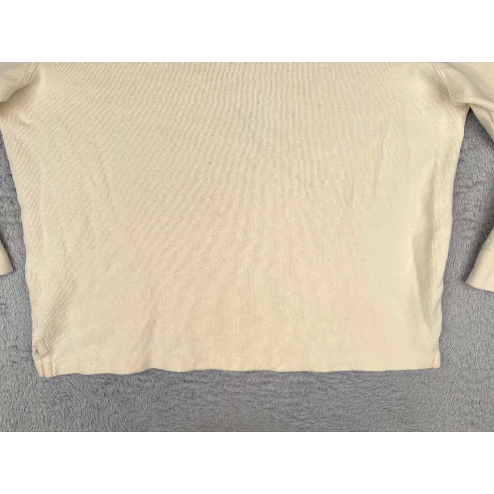Ralph Lauren VINTAGE Ralph Lauren Polo Sweater Adult 2XL Ivory 1/4 Zip Mock Neck Casual Pullover Mens Golf, Sports, American Size US XXL / EU 58 / 5 - 5 Thumbnail