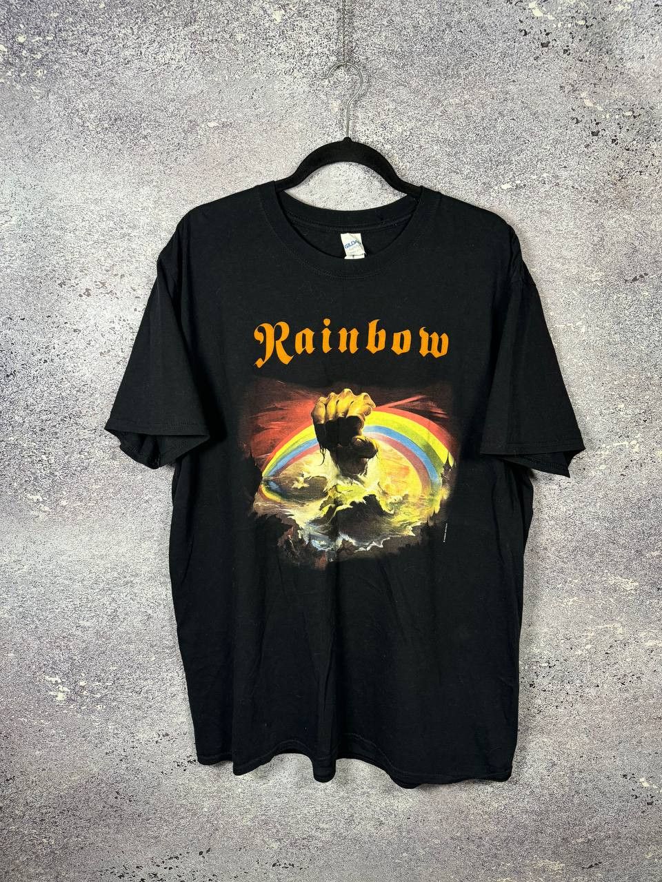Band Tees Rainbow Rising T-Shirt 2009 Official Ritchie Blackmore Size US XXL / EU 58 / 5 - 1 Thumbnail