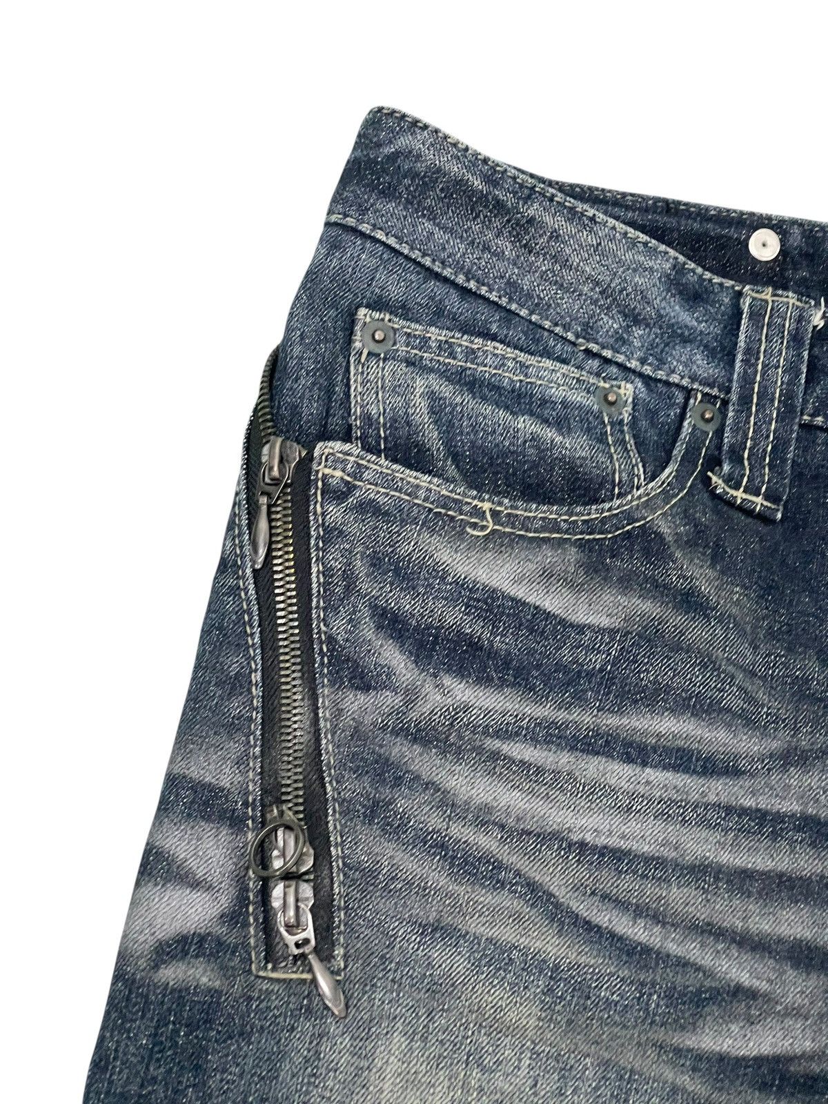 Le Grande Bleu (L.G.B.) Flare Jeans Semantic Design Chrome Dior Erd cdg amiri 2🟦9 Size US 31 - 9 Thumbnail