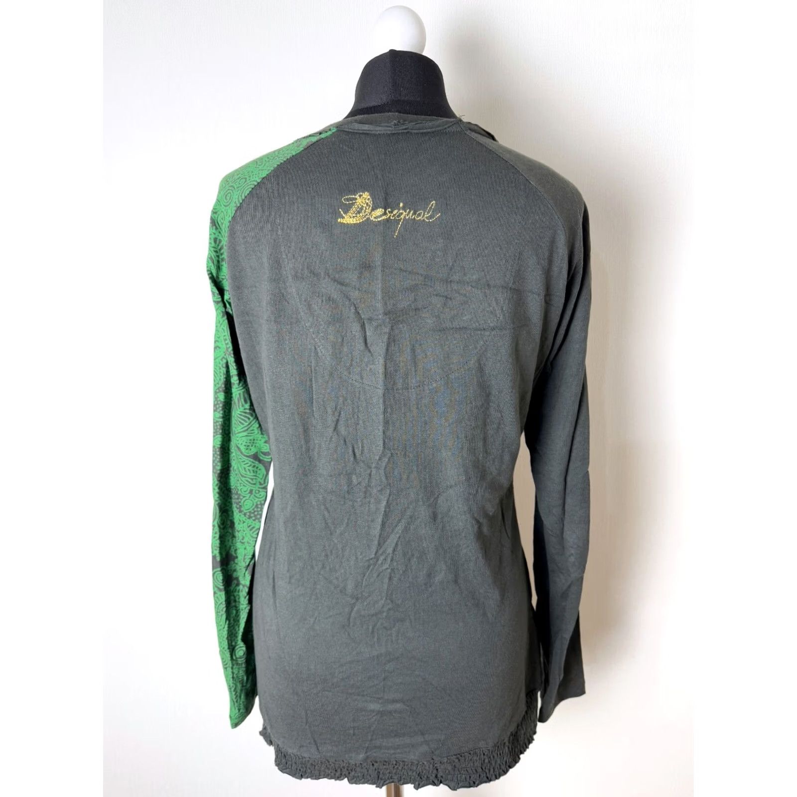 Desigual Desigual green shirt tunic Womens XL Size XL / US 12-14 / IT 48-50 - 3 Thumbnail